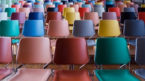 Rows of chairs